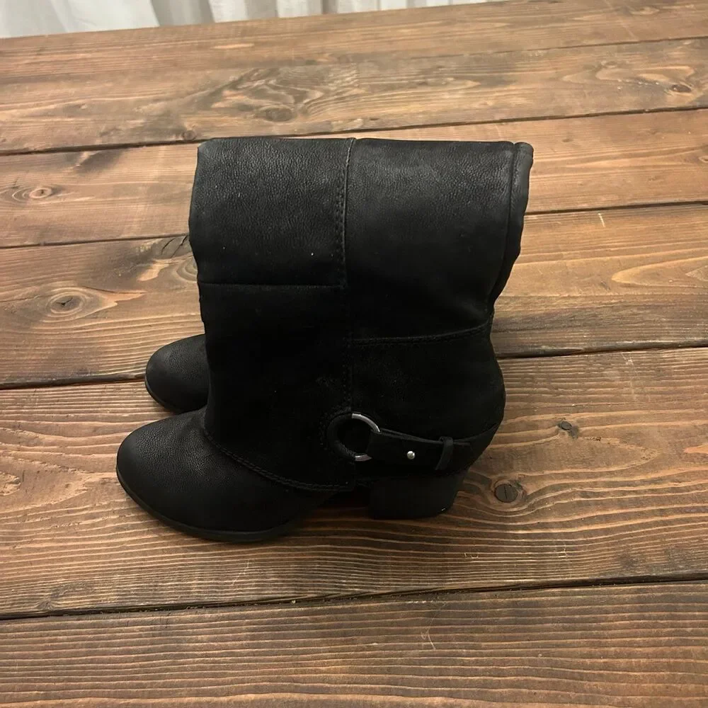 Fergalicious by Fergie Lexy Black Knee-High Boots Women’s Size 7
